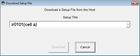 Download Setup Form